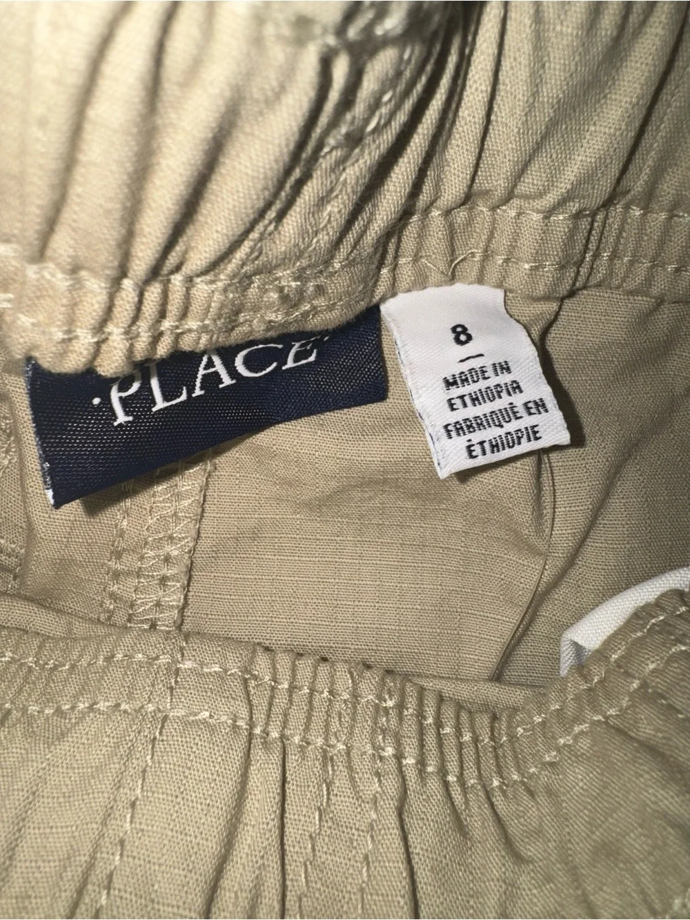 The Children’s Place Boys Cargo Shorts 4-Pack Size 8 NWT Uniform School